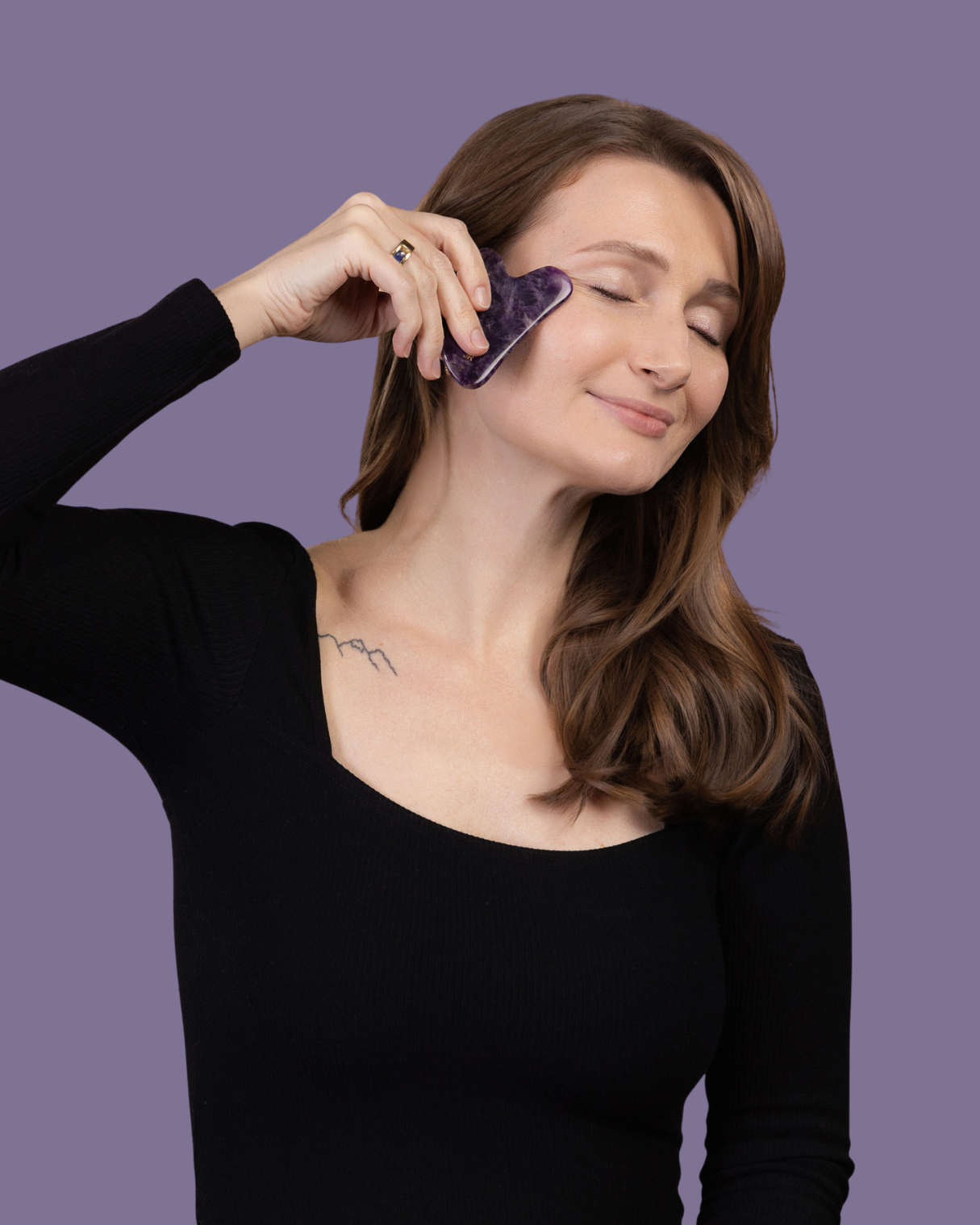 Éclat naturel avec le Gua Sha : Yoga du visage